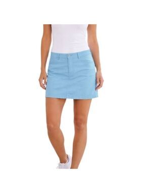 Jones New York Sport Powder Blue Cotton Skort Size 12